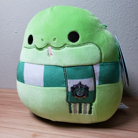 Squishmallows Other - Squishmallows Slytherin Snake Plush Green Wizarding World Of Harry Potter New